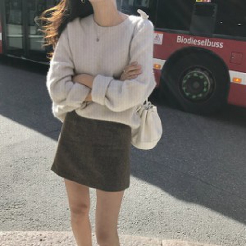 秋服 レディース ニット ドルマンニット レディース クルーネック 長袖 無地 ルーズ 大人可愛い フェミニン カジュアル シンプル 通販 Lineポイント最大10 0 Get Lineショッピング