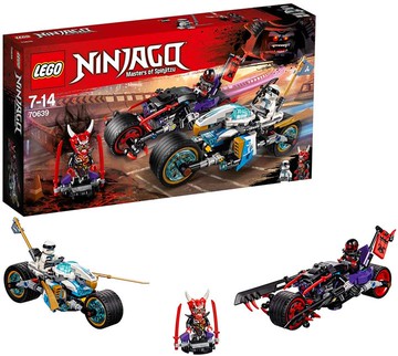 LEGO 樂高 幻影忍者 蛇爪 摩托車火車 70639