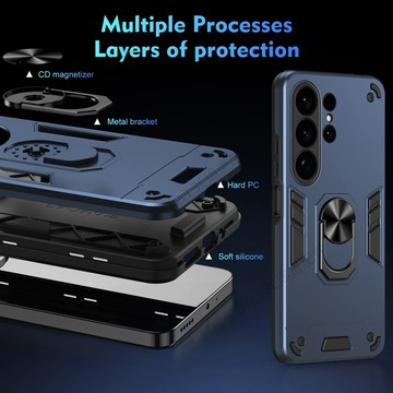 360勇士 車載磁吸支架 手機套 適用於 三星 S26 Ultra S25 S24 S23 手機殼 保護殼 加厚 防摔殼