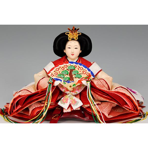 雛人形　K1 ひな人形  人形の佳月  佳月オリジナル  送料無料  京都西陣帯  平飾り 高級品