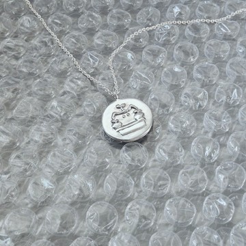 躲藏小貓 果 925銀項鍊