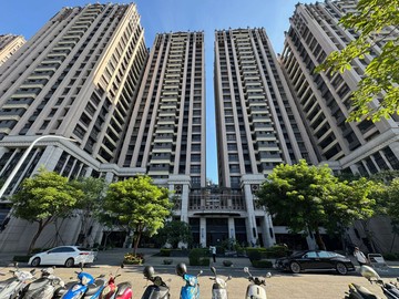 台南市府 全聯旁 新悅城凱旋高樓景觀邊間三房平車｜台南市安平區健康路三段