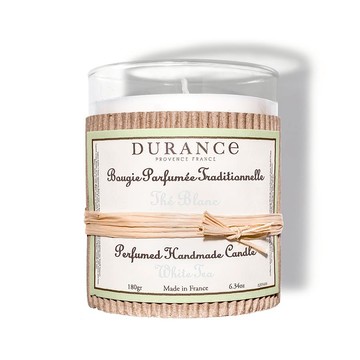 【expo BEAUTY】DURANCE朵昂思 白茶手工精油蠟燭(180g)(誠品會員專屬)