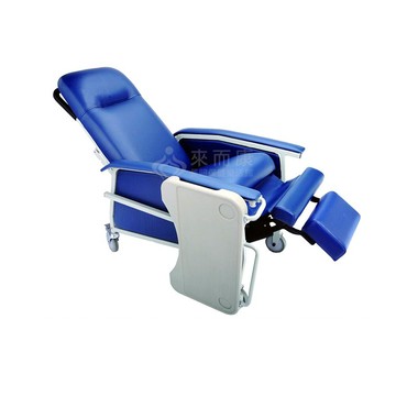 來而康 佳新 單人 功能椅 jxoc-001 附可收納式餐桌 老人 休閒椅 可躺 可坐 附剎車輪 福