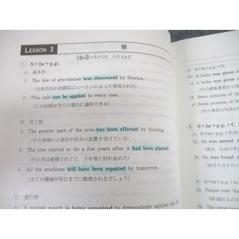 UG10-035 代々木ゼミナール 代ゼミ 英語構文/英作文/英語構文/英文法・語法総合演習A/B テキスト 2022 計6冊 48M0D |  LINEショッピング