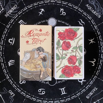🔥臺灣出貨🔥羅曼蒂克塔羅RomanticTarot 有中文翻譯 塔英文羅卡牌