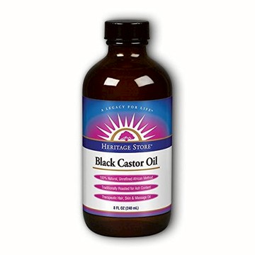 Black Castor Oil 8 fl oz by Heritage Products