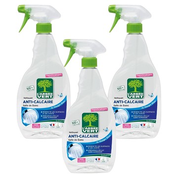 L'ARBRE VERT 浴廁清潔噴霧  740ml  3瓶