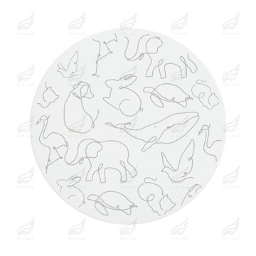 精緻時尚陶瓷吸水杯墊(ZOO)杯墊 陶瓷杯墊 吸水杯墊 可吸水 送禮小物 婚禮小物 企業送禮 紀念品