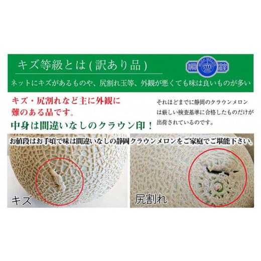 ふるさと納税 静岡県 袋井市 クラウンメロン 訳あり 3玉 定期便3ヶ月 メロン 人気 厳選 ギフト 贈り物 デザート グルメ 袋井市