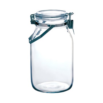 SEISHO 星硝 手提扣式玻璃密封罐  2L 日本製  1罐