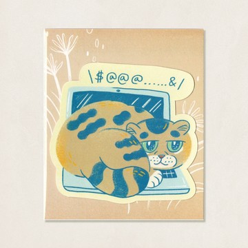 貓島日常貼紙 / 達吉打字中