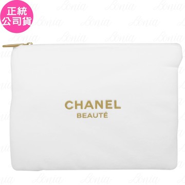 CHANEL 香奈兒 暖冬雪絨收納袋(公司貨)