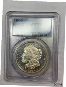 品質保証書付】 アンティークコイン NGC PCGS 1880-S PCGS MS67PL