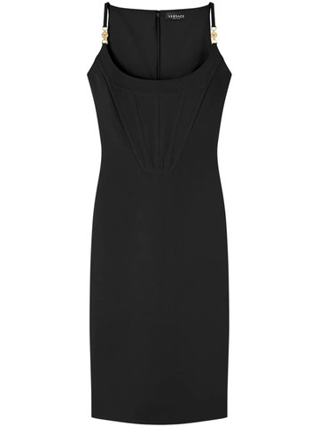 Abito midi con corsetto-42