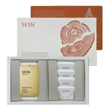 SESN旅行沐浴餅禮盒/GBC5L/大禮盒/檸靜時刻/盒