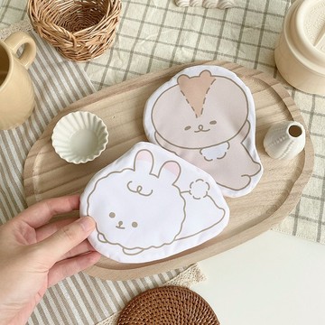 小兔子小松鼠造型零錢包