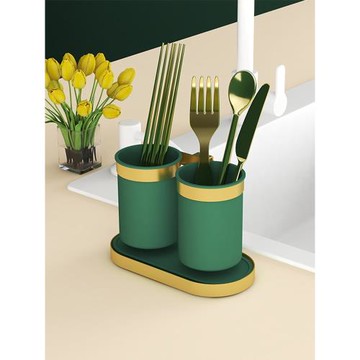 臺面筷子筒家用餐具收納盒置物架廚房筷子簍可瀝水筷籠