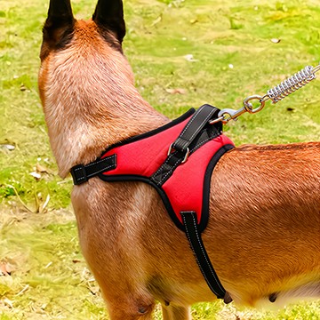 捷華 胸背帶 背心式胸背 尼龍材質 胸圍 42-52cm 13kg以內  S  紅色  1個