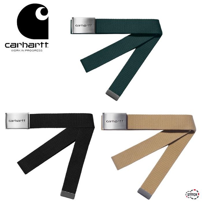 carhartt WIP カーハート ダブリューアイピー CLIP BELT CHROME