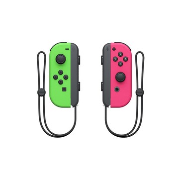 Nintendo Switch Joy-Con左右手控制器-綠色&粉紅(台灣公司貨)