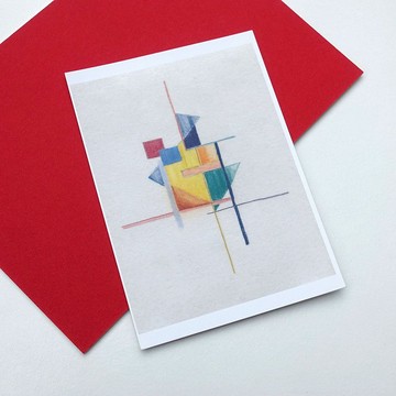 明信片 抽象風格