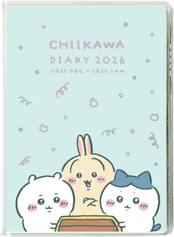吉伊卡哇特製隨身筆記本 2026（お寶）