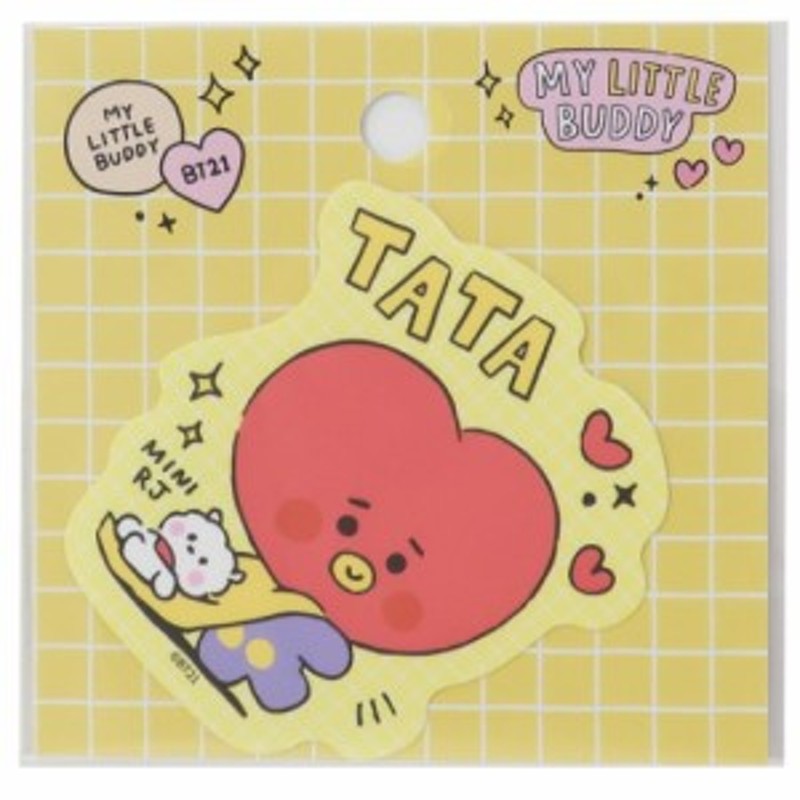 BT21 ダイカット ステッカー ミニ ビッグ シール TATA LINE FRIENDS