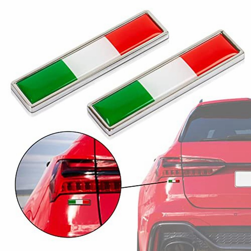 車用 3d ステッカー エンブレム かっこいい おしゃれ国旗 フラッグ プレート ステッカー 車 デカール シール ラベル 防水 汎用 装飾 イタリア 通販 Lineポイント最大0 5 Get Lineショッピング