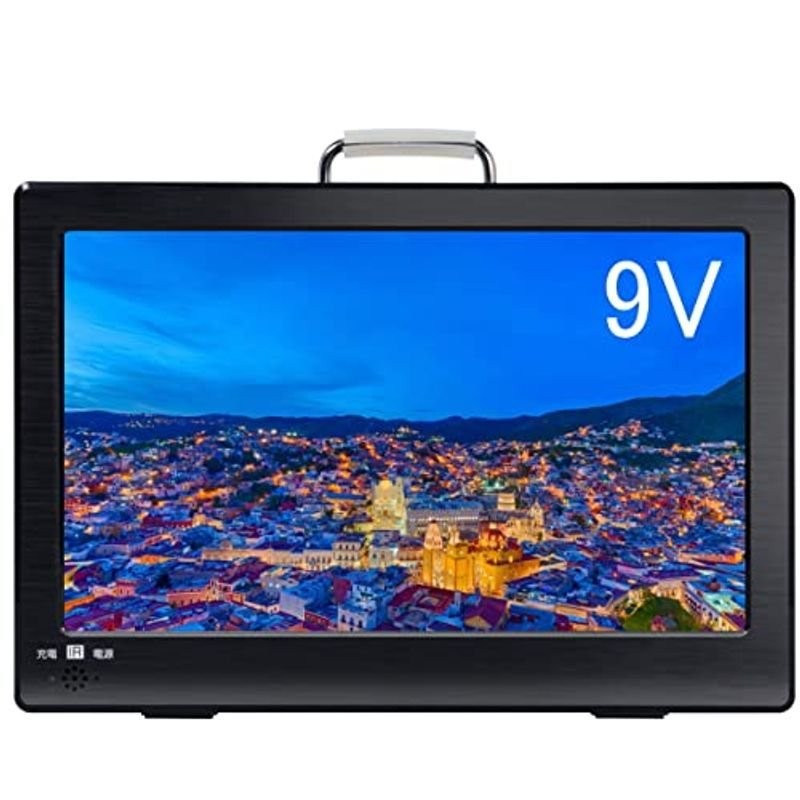 OVER TIME OT-DT90PT 9インチ録画機能付き ポータブル液晶テレビ 地