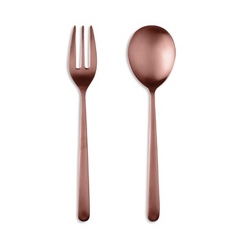Mepra Linea Pvd Bronze 2 Piece Hostess Set