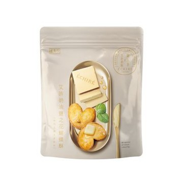 盛香珍 艾許奶油鹽之花蝴蝶酥75g
