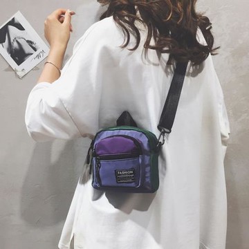 日系超火帆布小包包女包新款2025韓版潮運動單肩包休閑時尚斜挎包