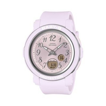 CASIO卡西歐 BABY-G 充滿活力 金屬優雅 電子錶款 粉色 BGA-290SA-6A_41.5mm