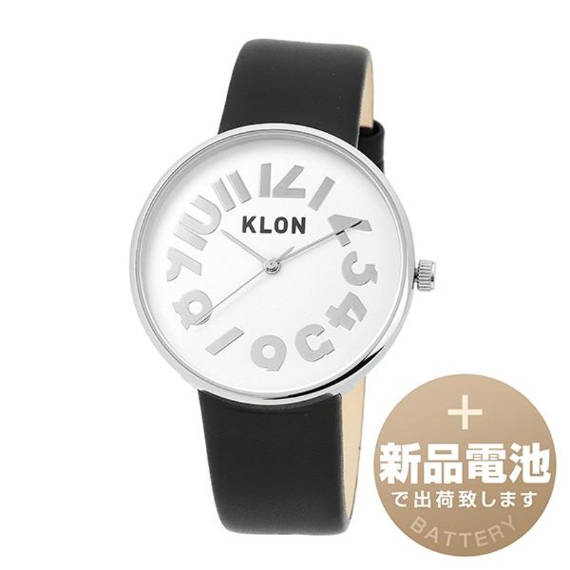 新品電池で安心出荷】クローン クローン 腕時計 KLON klon-watch-h-bk