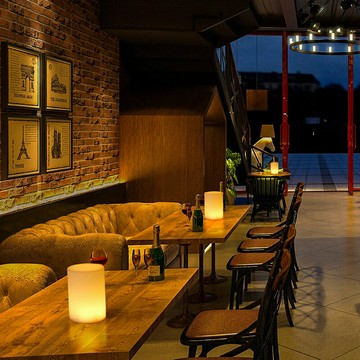 【新店熱銷】D酒吧夜店咖啡館裝飾臺燈 劇本殺餐廳創意吧臺燈圓柱桌面氛圍燈