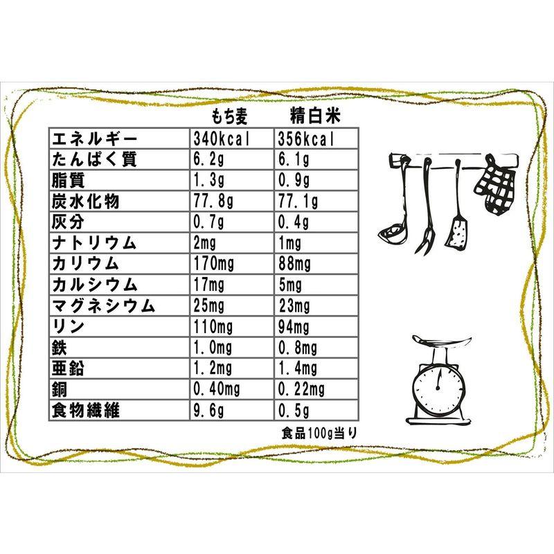 もち麦(もちむぎ) 150g 国産 雑穀 大麦のもち種 雑穀屋穂の香