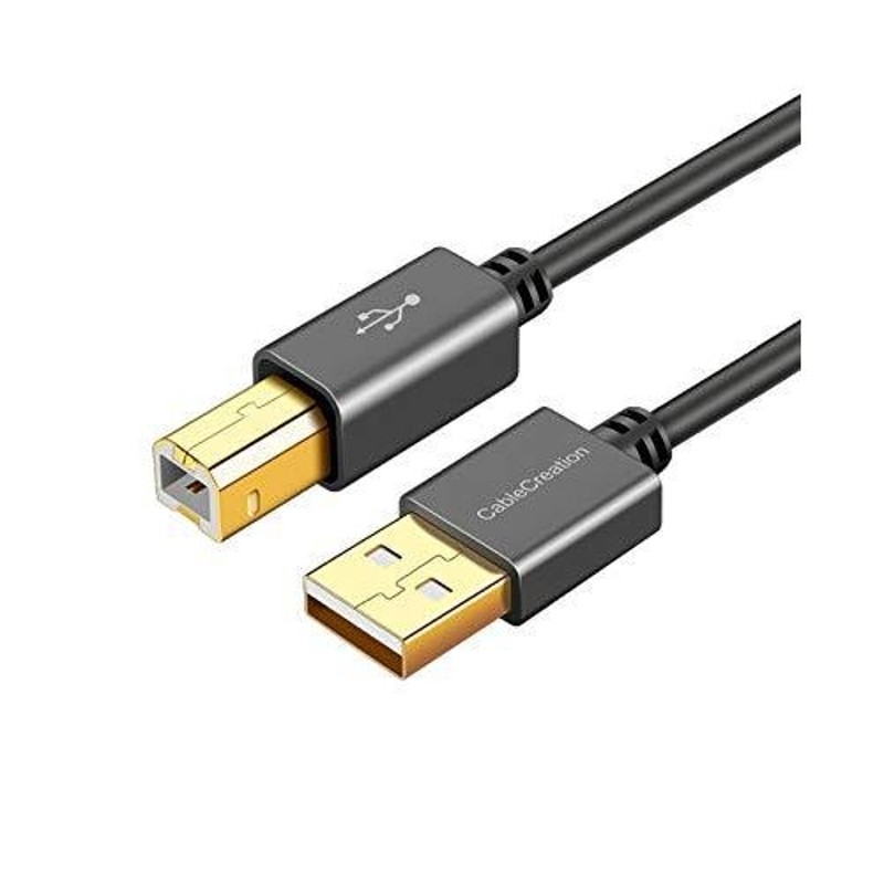 USBプリンターケーブル， CableCreation USB 2.0 A (オス) to Type B (オス) スキャナーケーブル HP、Cann  通販 LINEポイント最大1.0%GET | LINEショッピング