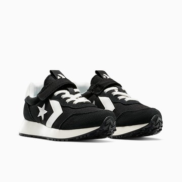CONVERSE OMEGA TRAINER OX BLACK 休閒鞋 中大童 黑色-A13095C