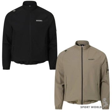 Descente 迪桑特 立領外套 男裝 拉鍊口袋 黑/棕【運動世界】SR121TWT13-BLK0/SR121TWT13-BRWN