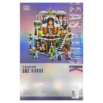 LoZ 聖誕咖啡館 積木玩具 6歲以上  1盒