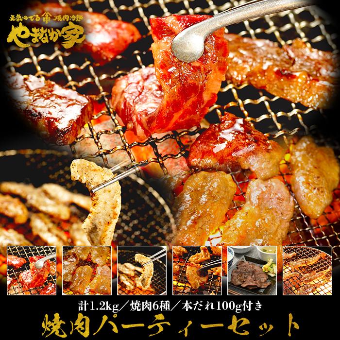 焼肉パーティーセット1.2kg(K3-012)