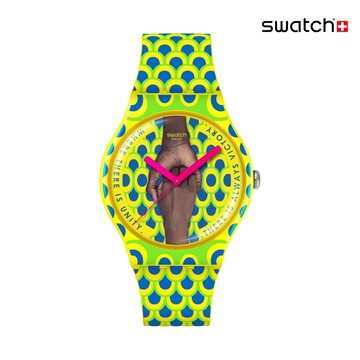 Swatch UNITY ALWAYS 經典手錶/男錶/女錶/瑞士製造 SO29Z148 (41mm)【官方旗艦店】