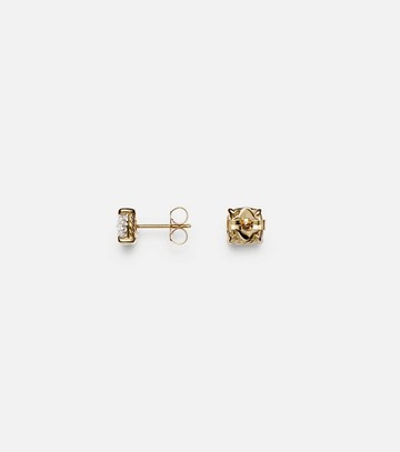 David Yurman Châtelaine® 18kt gold earrings with diamonds