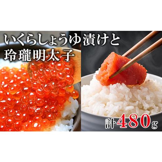 ふるさと納税 北海道 鹿部町 北海道産いくら240g 玲瓏たらこ120g 玲瓏明太子120g 丸鮮道場水産 小分け 食べきり 食べ切り