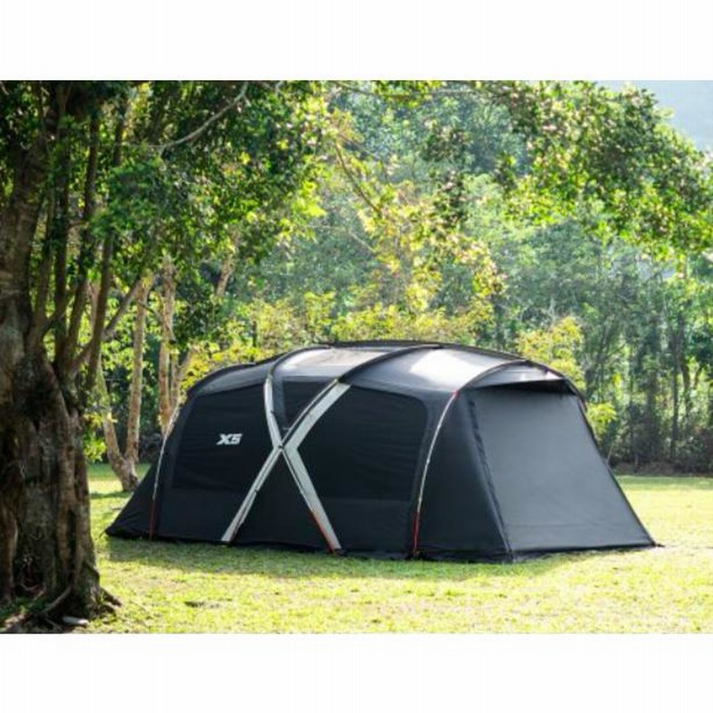 X5リビング型4〜5名用テント KZM OUTDOOR（カズミアウトドア