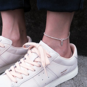 ART64 細緻版 威尼斯腳鍊 銀白款(1.8mm細鍊) 925純銀腳鍊 女生腳鍊 男生腳鍊 衝浪繩