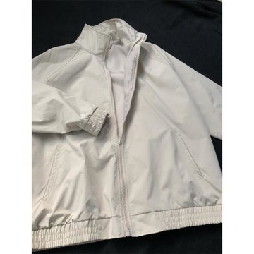 2026春季薄夾克外套男立領男生薄款春秋短款上衣白色男款運動風衣