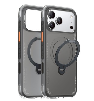 【TORRAS】Ostand Spin Air Magnetic 相機按鍵旋轉支架氣囊防摔手機殼 iPhone 17系列