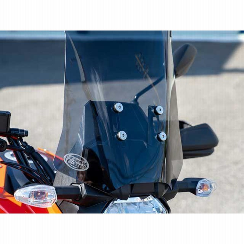 T*o様 VStrom　ロングシールド　スモーク　Vストローム250SX　ロング AERO GEAR VストロームSX スクリーン関連パーツ AG-SX02 エアロ